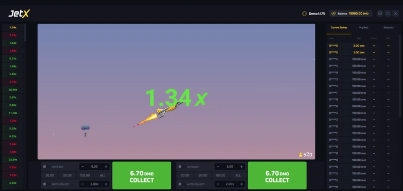 JetX game