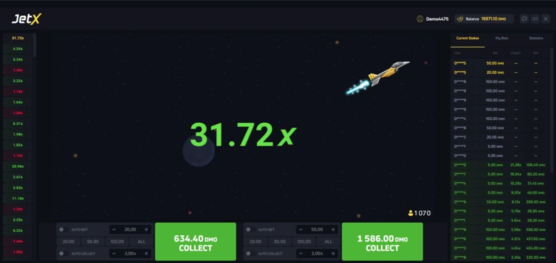 JetX game